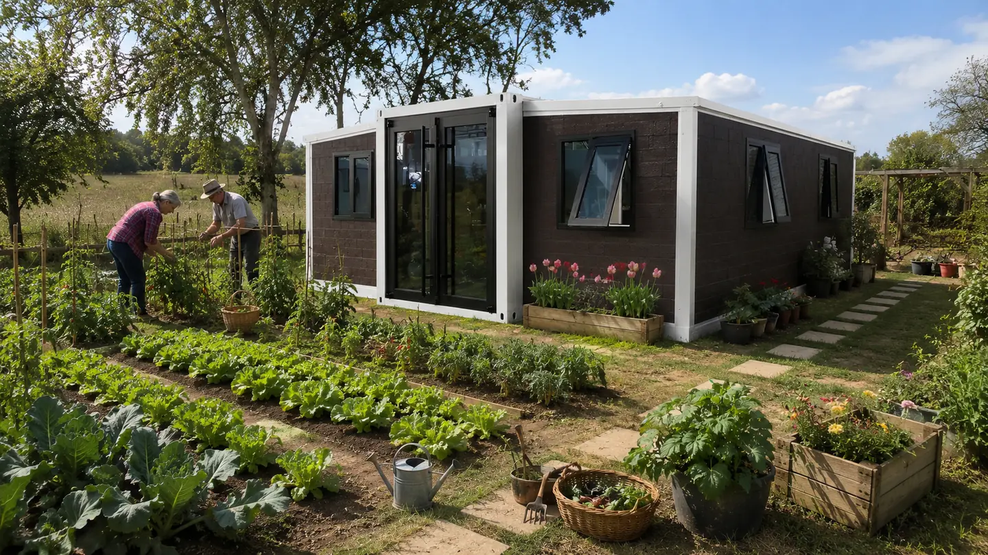 Castaño — casa plegable modular 39 m²