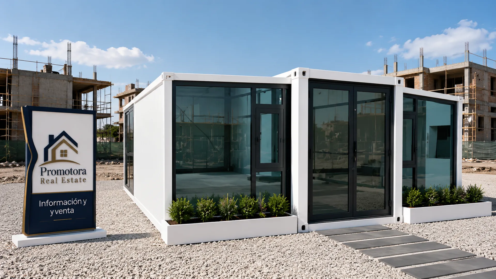 Linterna — casa plegable modular 39 m²