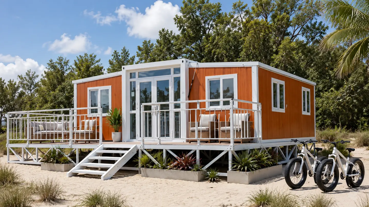 Olivar — casa plegable modular 39 m²