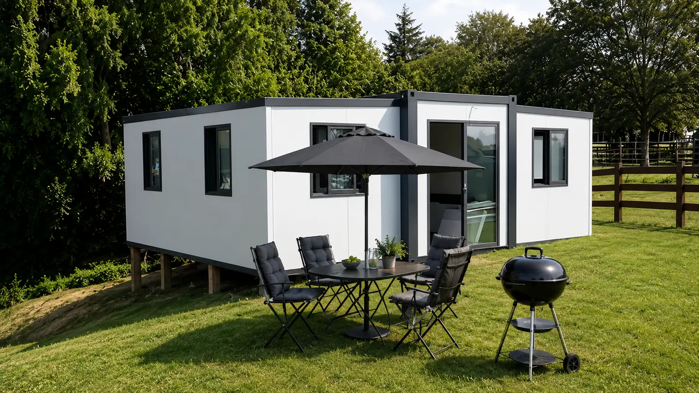 Refugio — casa plegable modular 39 m²